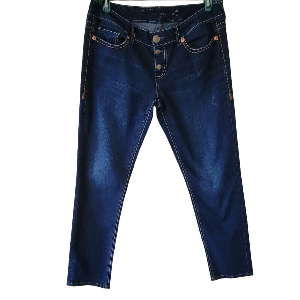 Seven 7 Jeans Skinny Easy Fit 5 Pocket Button Fly Size 31